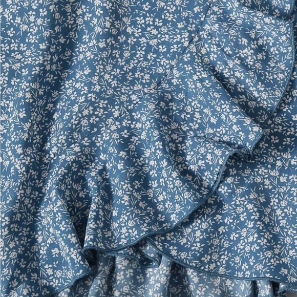 TWO SHEIN Midi Dresses. One red, one blue - Picture 6 of 6